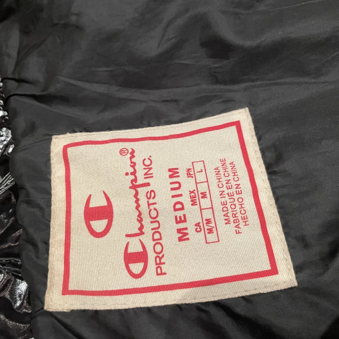 Svart Champion jacka  - 91