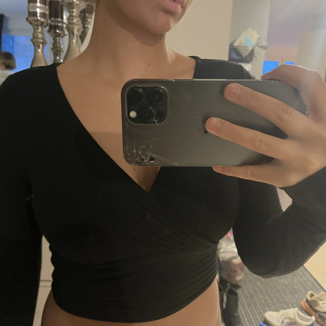 As fin svart topp!! - 90