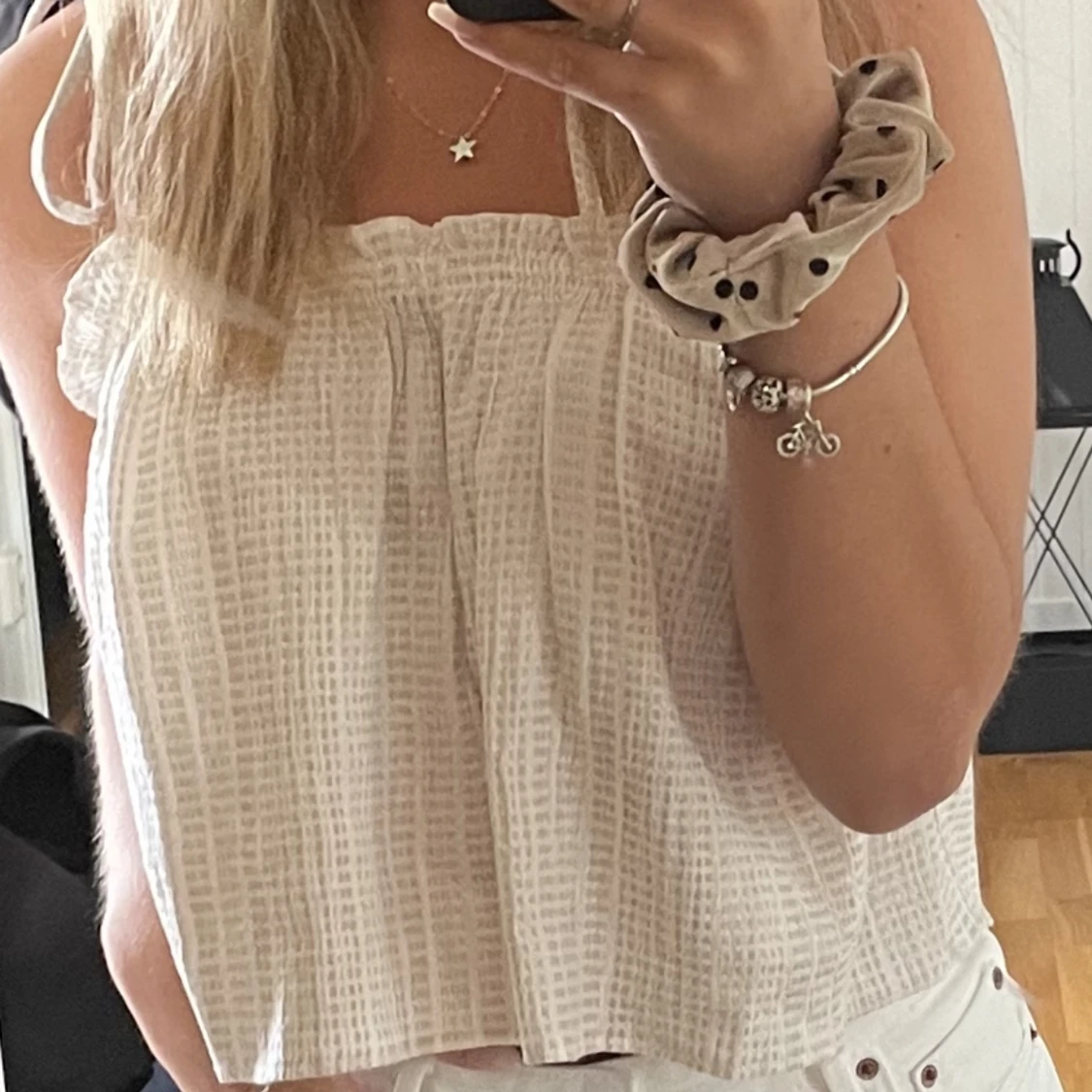 Beige topp