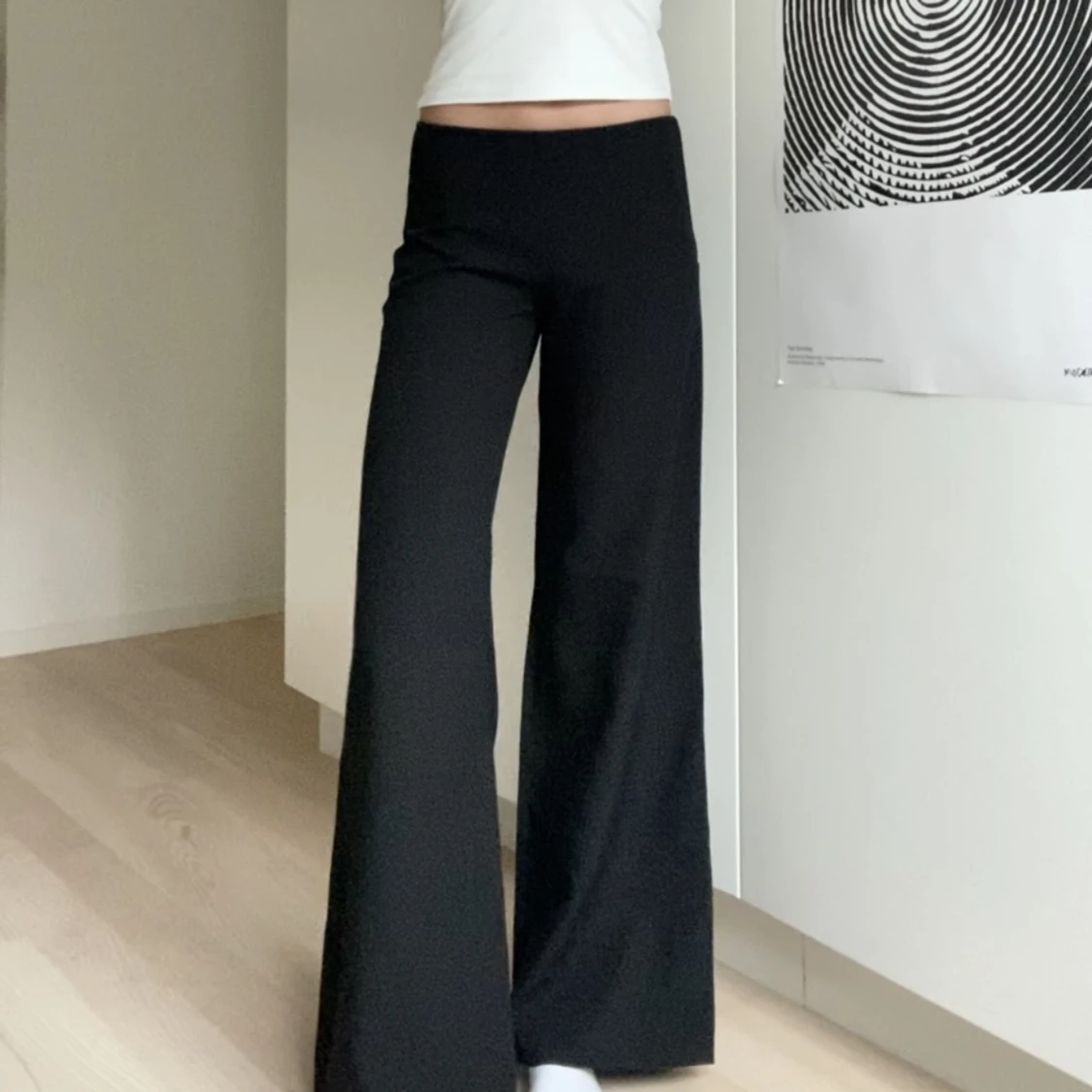 Lågmidjade kostymbyxor  - 90