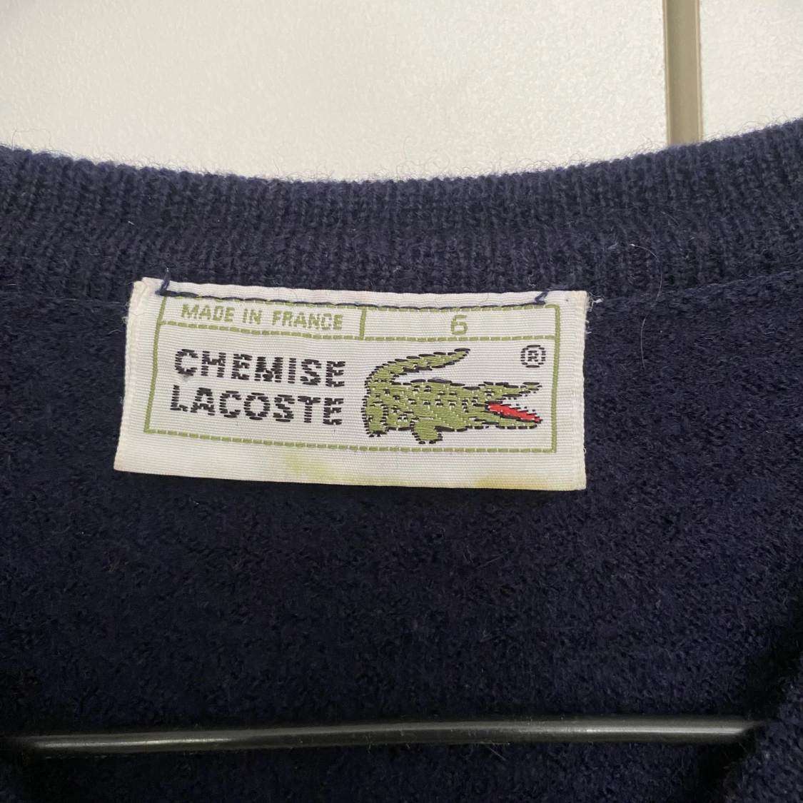 Stickad Lacoste tröja - 90