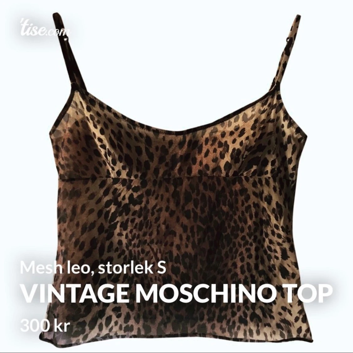 Vintage Moschino top