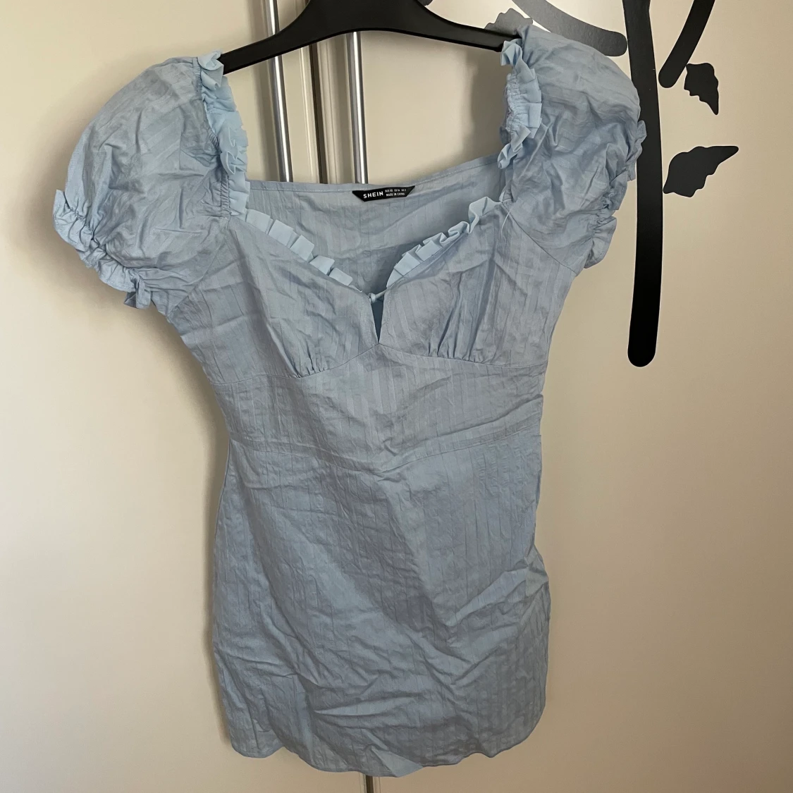 Helt ny blå klänning str xs