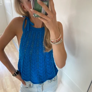 Topp zara - Super gullig virkad topp från zara med prislappen kvar❤️‍🔥 sjukt snygg färg till sommaren! Bud på 210kr