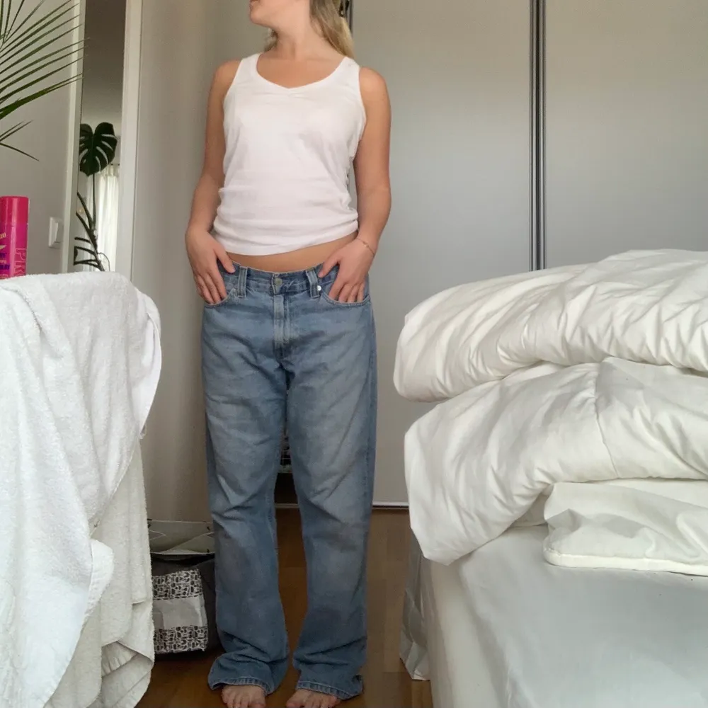 Levis jeans, 506 bra skick! Lite långa på mig som är 162. Jeans & Byxor.