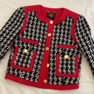 Juicy couture jacket - Houndsdog red black white with gold details very nice fit