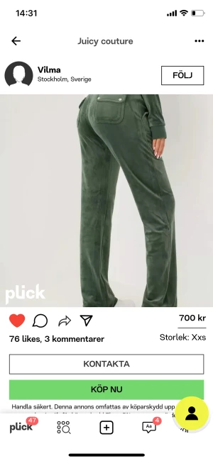 Söker juicy byxor  - Söker juicy för ett bra pris storlek xxs helst använda lite