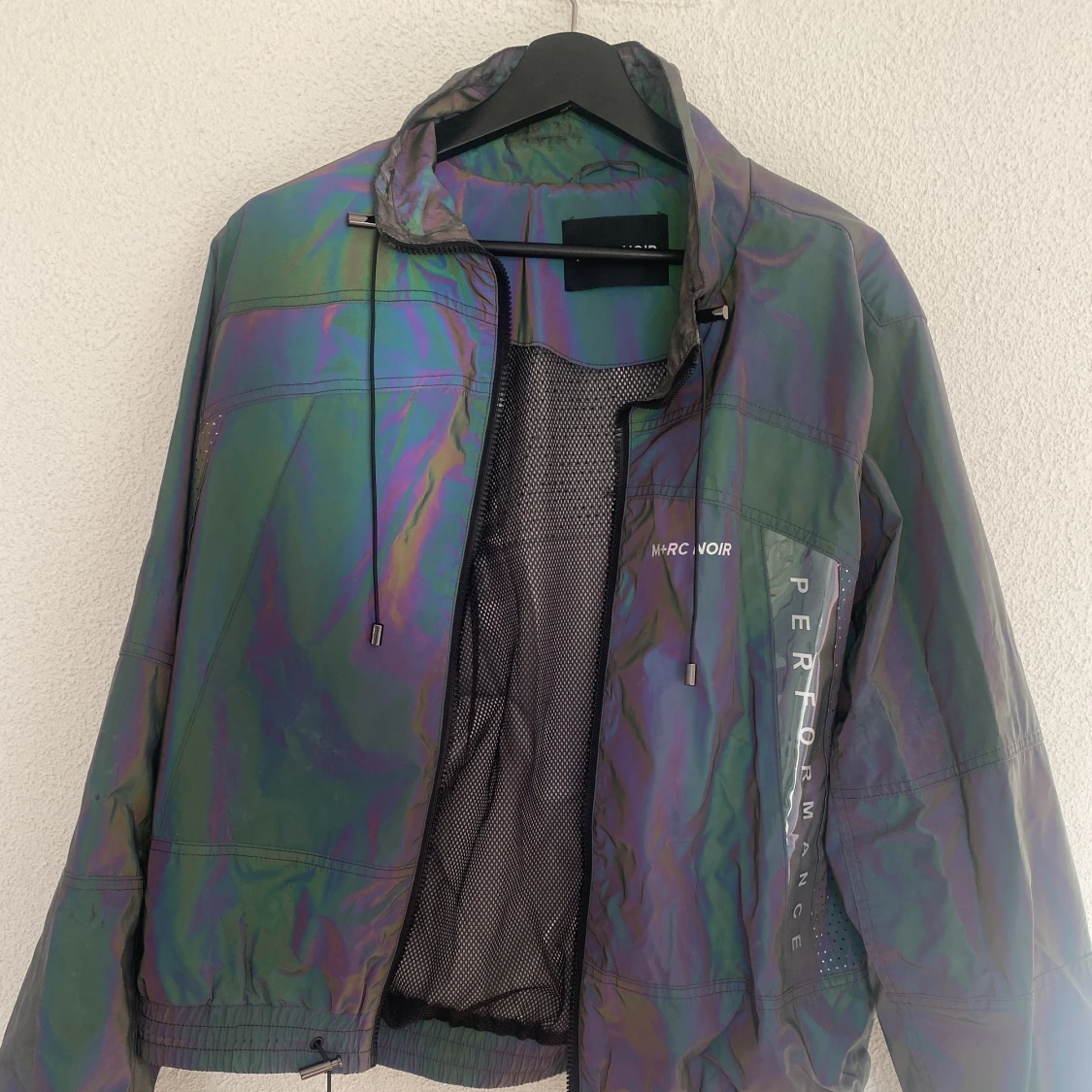M+RC Ghost Dark Reflective Rainbow Track Jacket