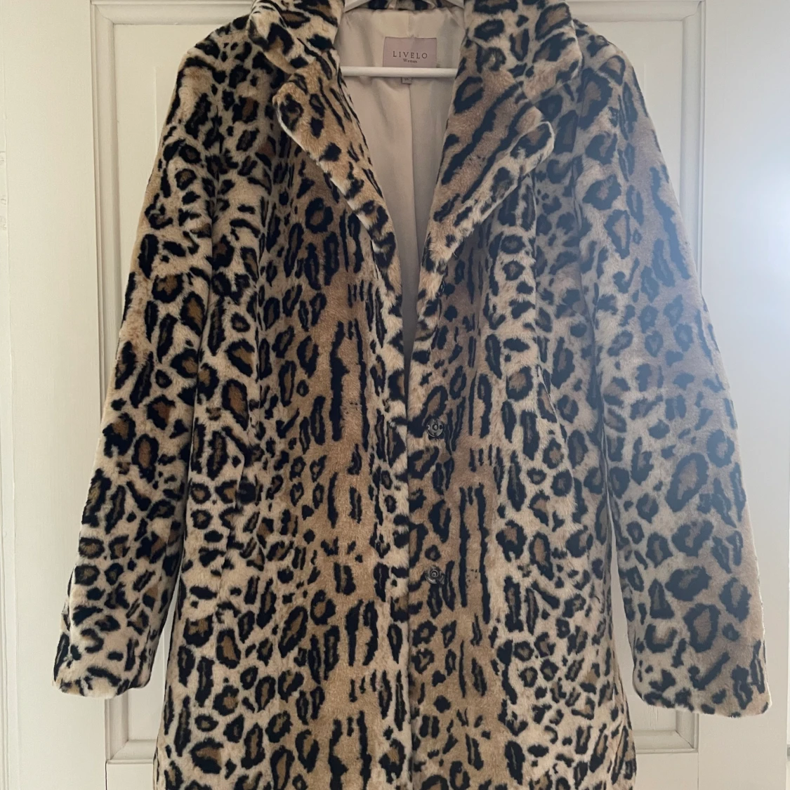 Leopardkappa strl 36