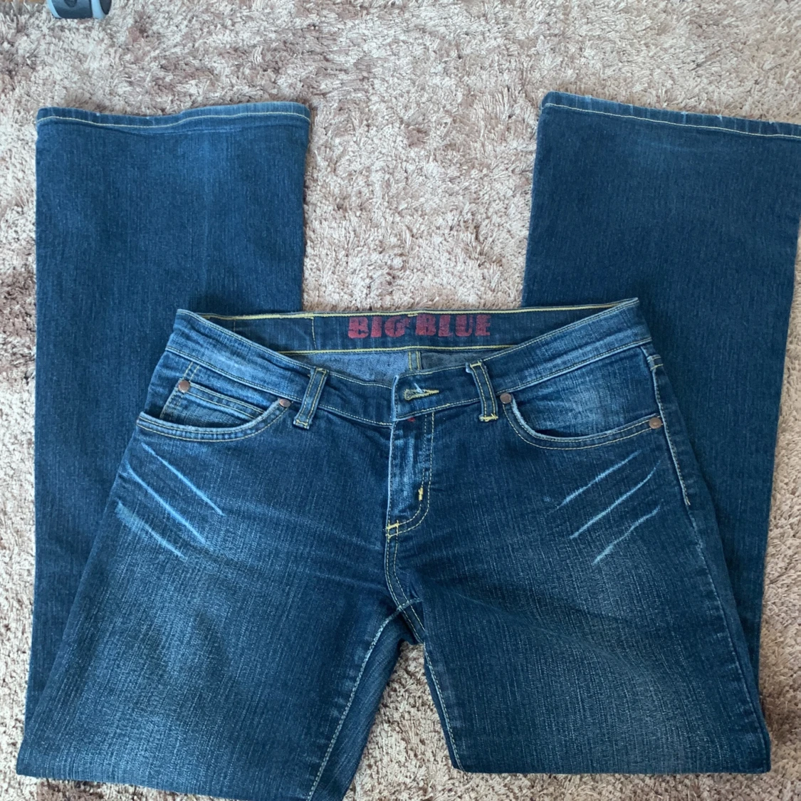 lågmidjade bootcut - 91