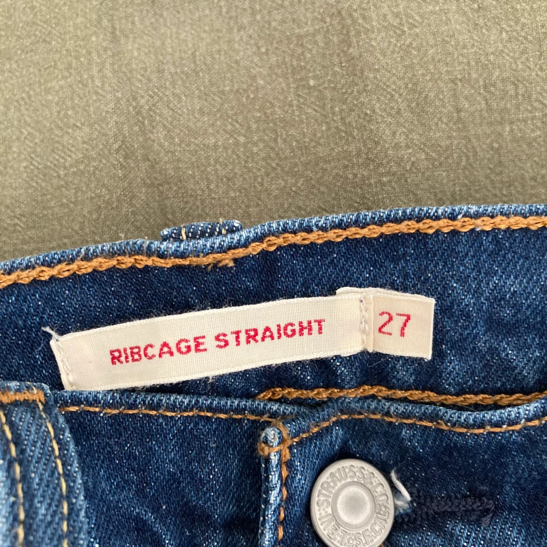 Levi Ribcage Straight Raka Jeans Hög Mid - 91