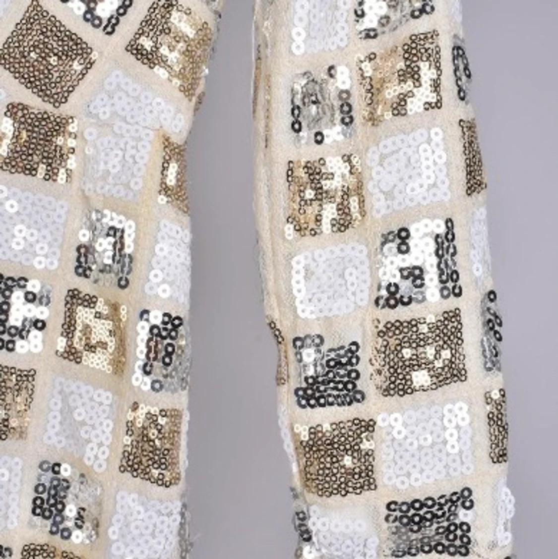 Italiensk paljettklänning strl S - 91