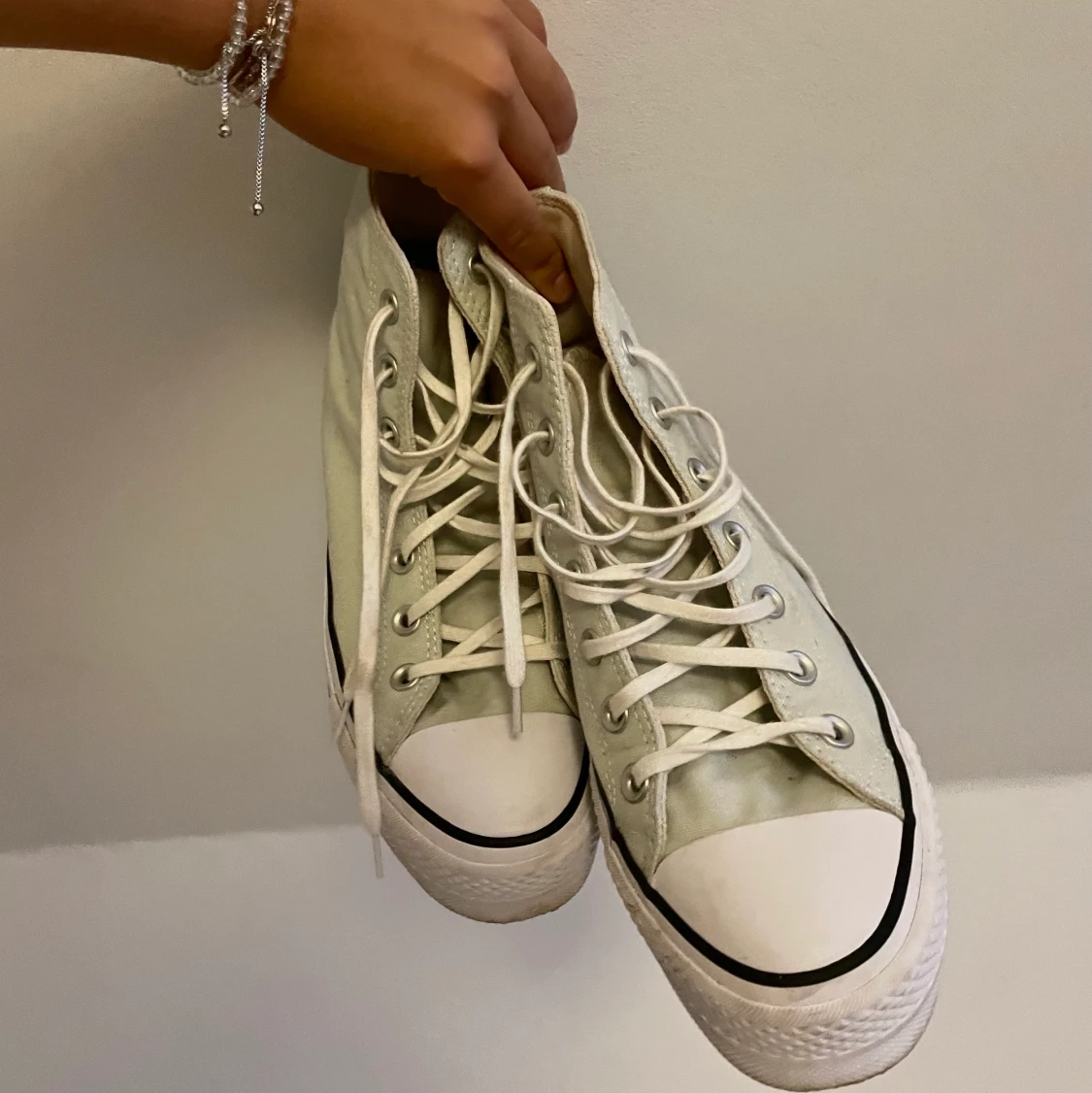 Mintgröna Converse  - 90