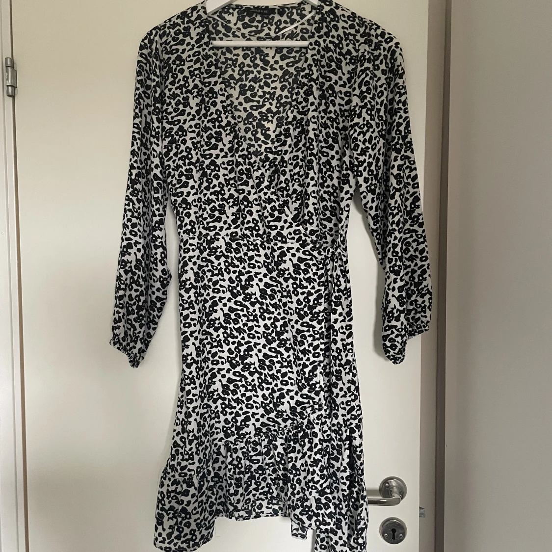 Leopardmönstrad klänning 