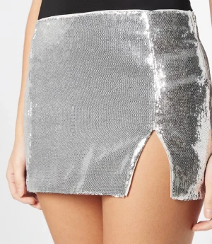 Mini Skirt glittrig  - En jättefin glittrig mini-skirt. Köpt på weekday, aldrig använd. Säljs pga för liten. 🌟🪩