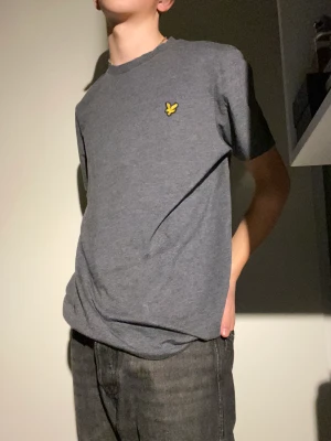 Grå Lyle&scott T-shirt - En knappt använd Lyle&Scott T-shirt i fint skick, Strl: M