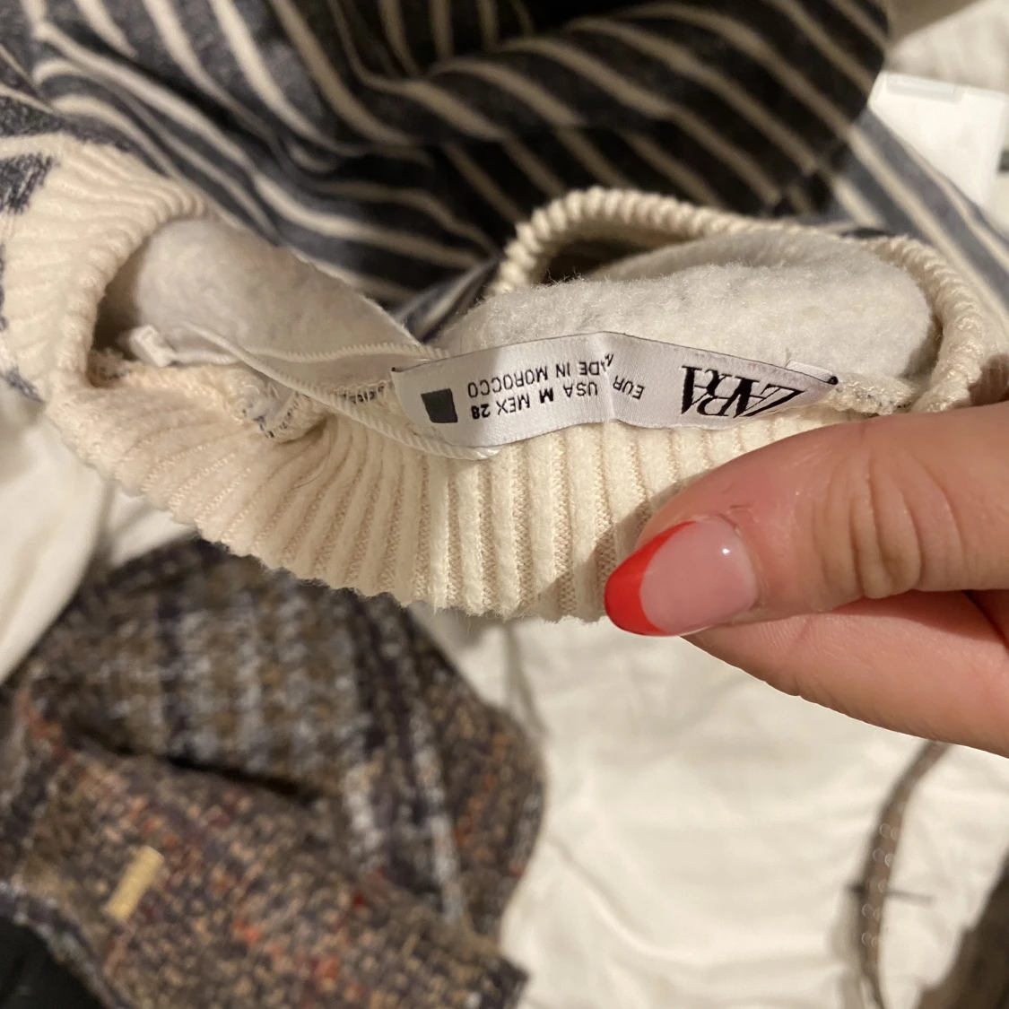 Randig sweatshirt  - 91