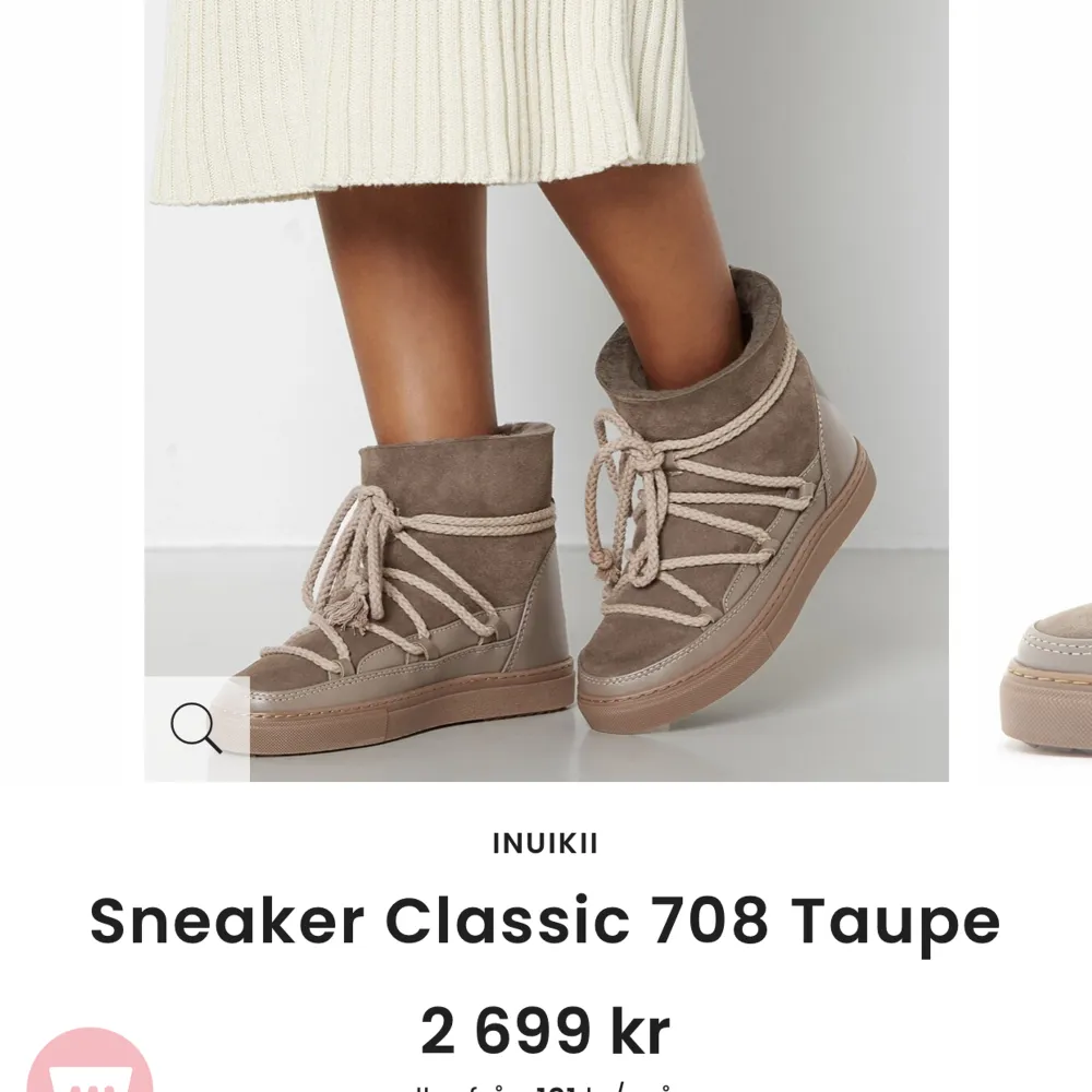 Helt nya skor aldrig använda.  Inuikii köpt för 2699kr, säljer för 2000kr. . Skor.