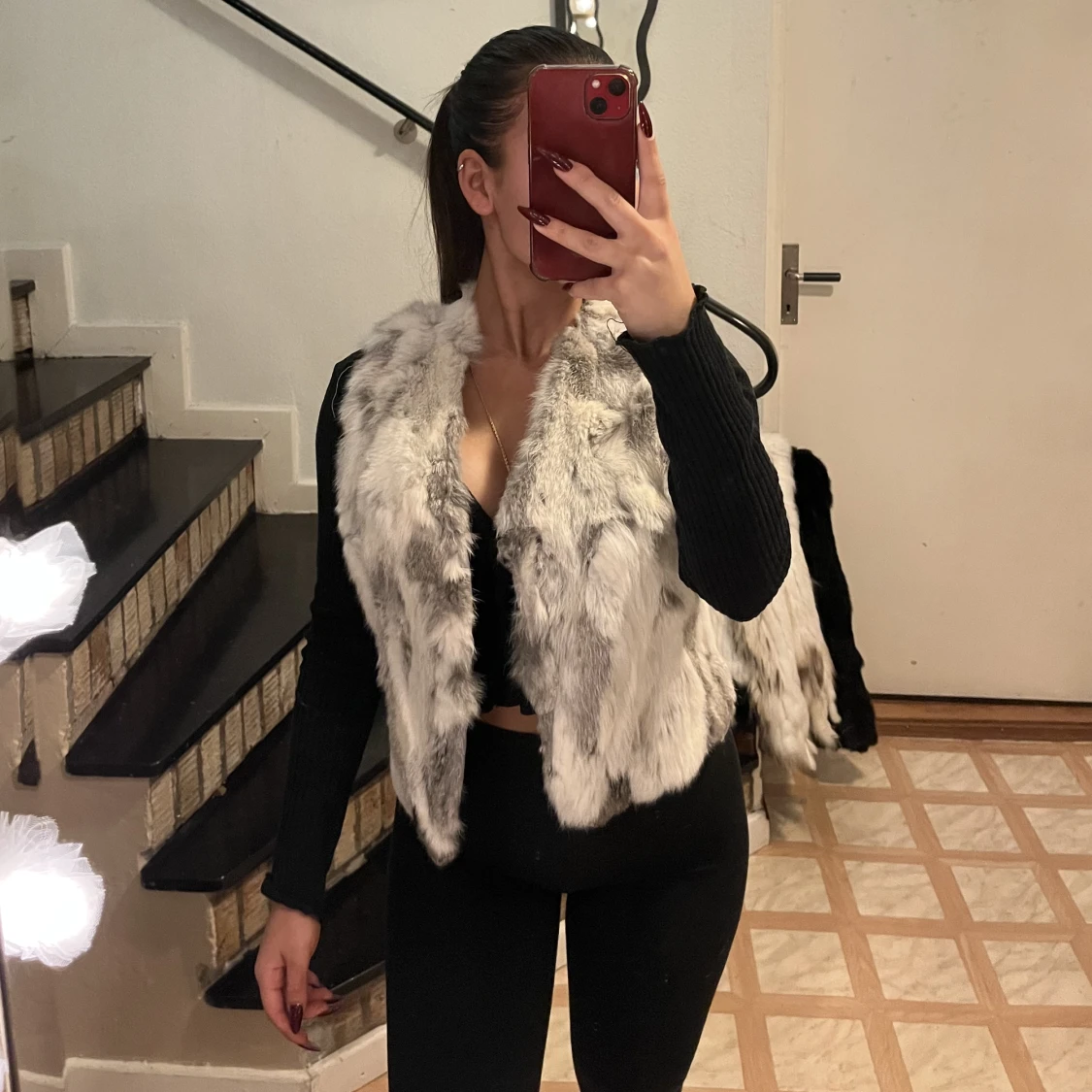 Päls väst & jacka  - 90