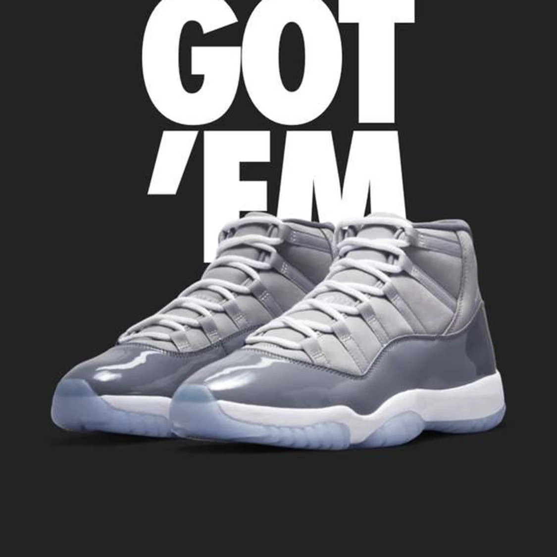 Jordan 11 cool gray - 91