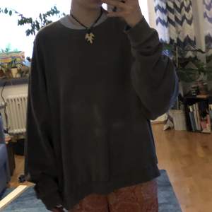 Sweatshirt frå Weekday, den är lite blekt på framsidan, väldigt stor,