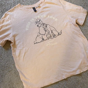 Disney T-shirt - Jättegullig Disney t-shirt med Lady&Lufsen. Knappt använd o säljer därför för jag inte använder den. 