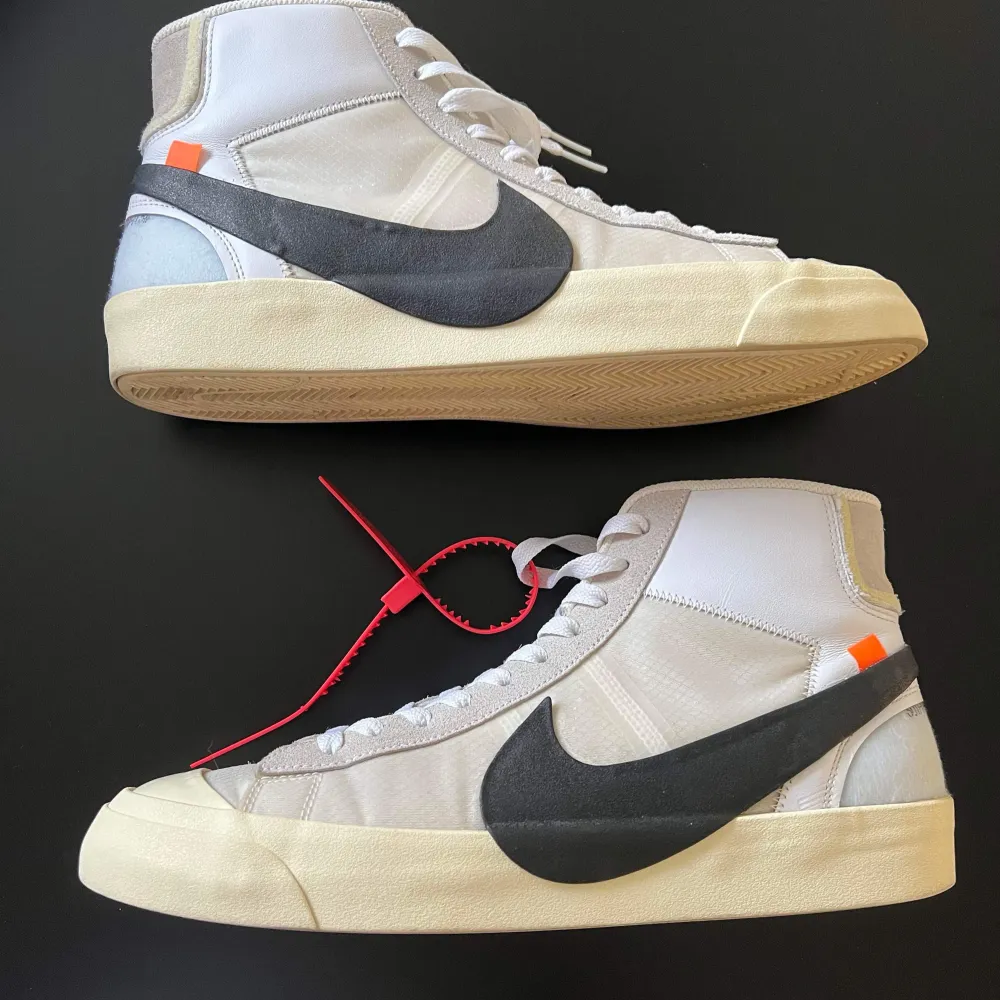 Nike blazer offwhite og  Size: 45 (us 11/uk10/29 cm) Cond: 9/10, very good! Comes with: OG all except receipt (Damaged shoebox) BIN: 12 000kr + frakt. Skor.