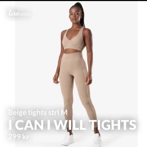 I can i will beige tights  - Storlek M 