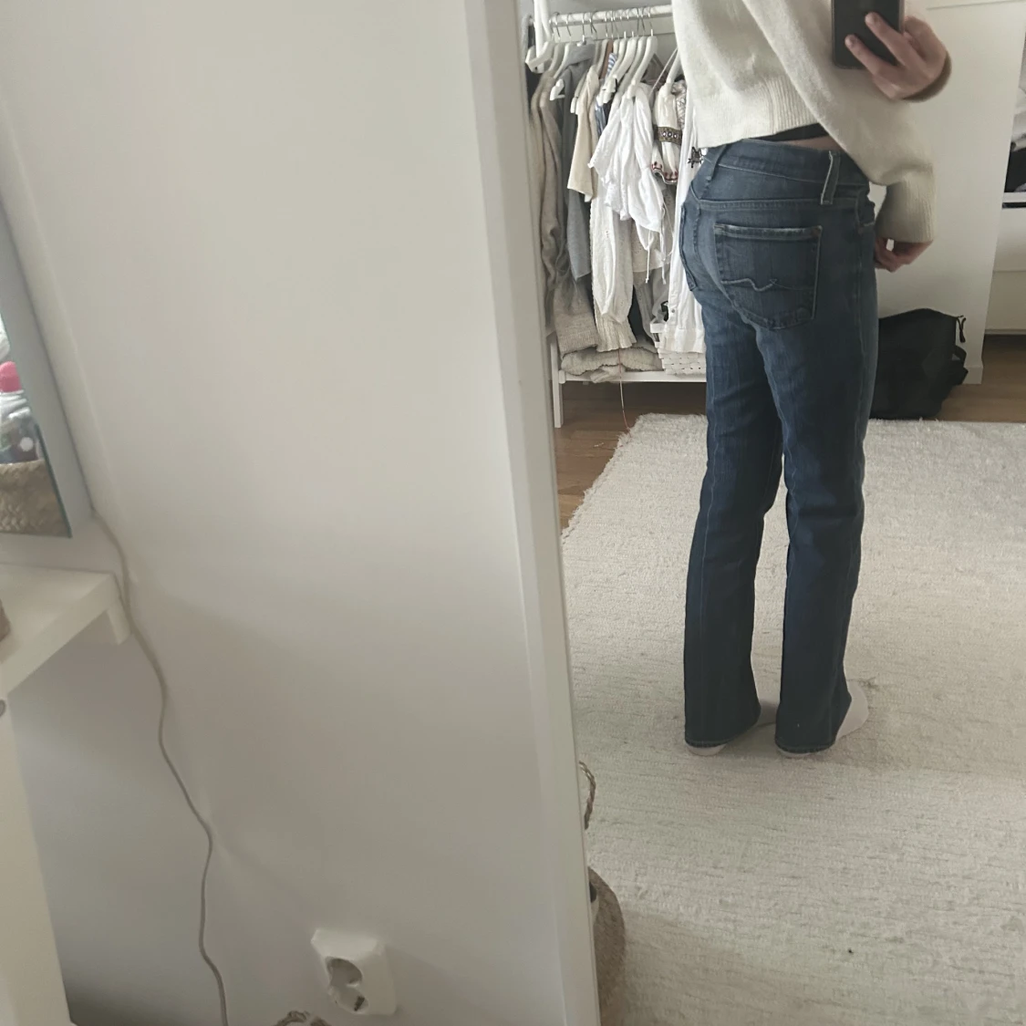 Lågmidjade jeans