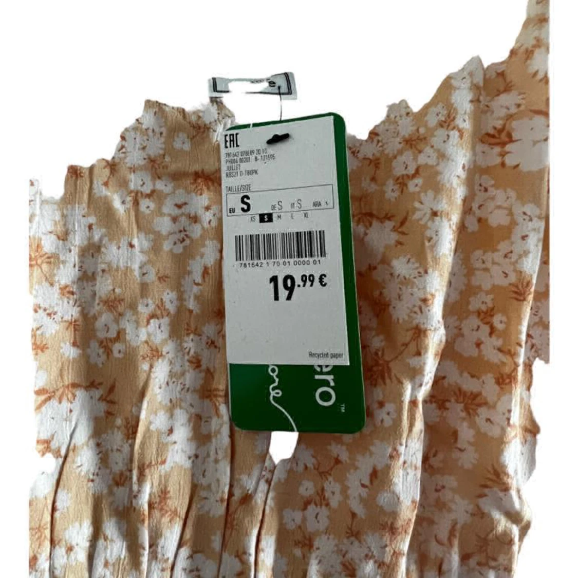 Blommig klänning  - 91