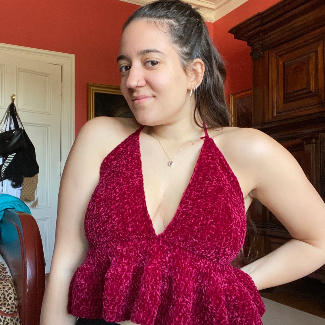 Crochet handmade top - 90