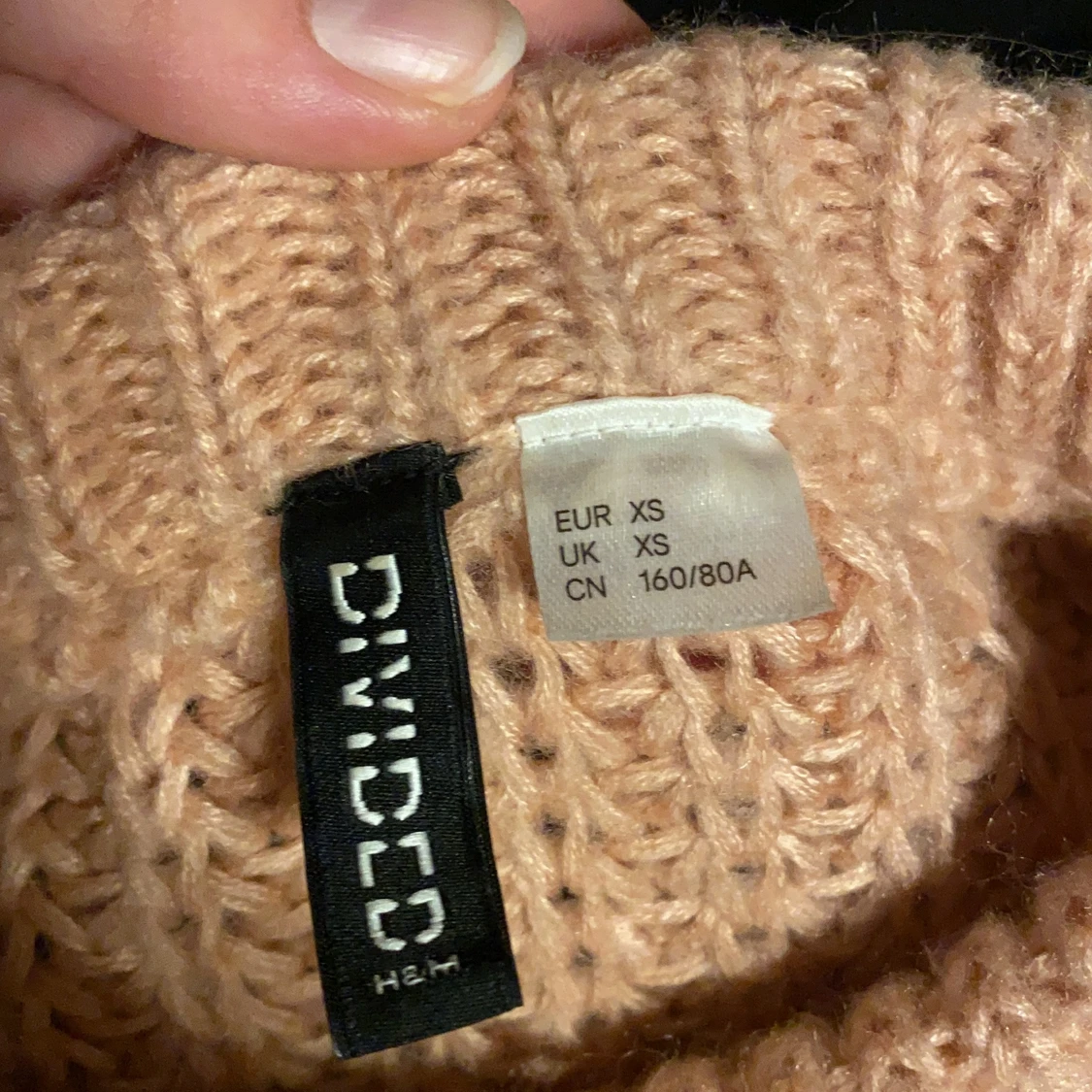 Snygg stickad tröja  - 91