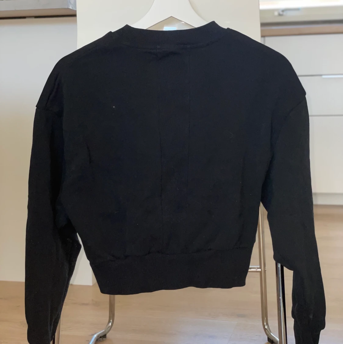 Icaniwill cropped sweatshirt svart - 90