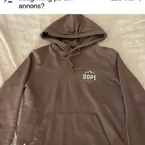 Dope - Super fin hoodie endast testad