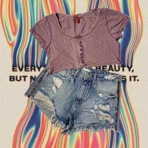 Sommar topp  - Lila sommar topp från Humana 