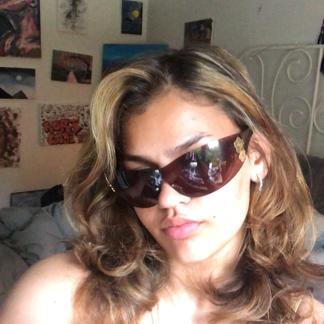 Bruna solglasögon  - 91