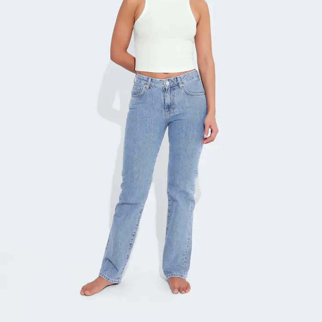 Bikbok lågmidjade jeans