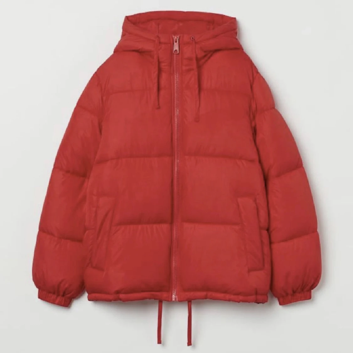 röd jacka