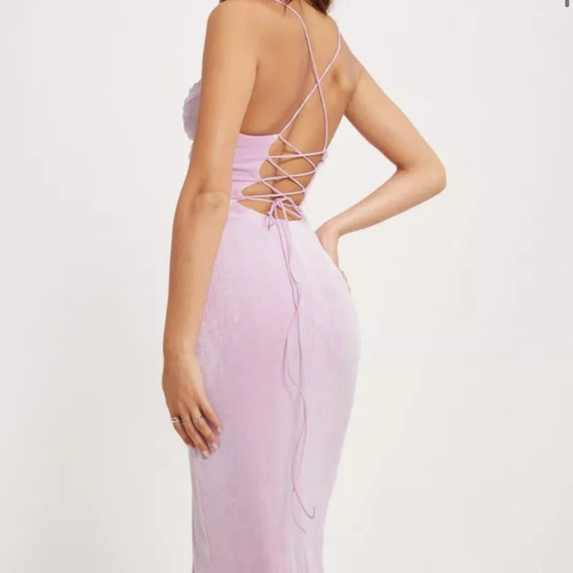 NLY EVE, strappy cowl neck dress