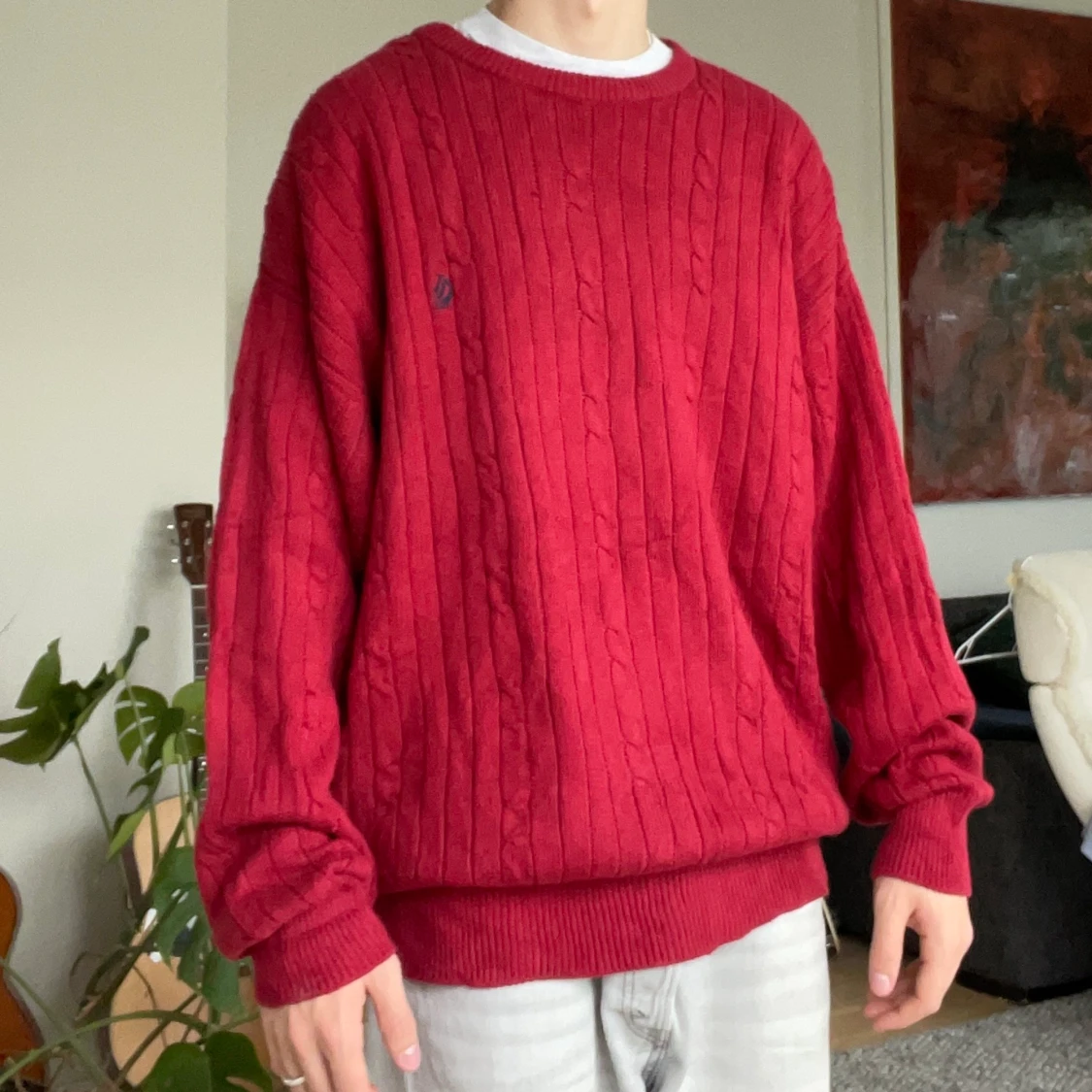 Stickad Nautica Tröja