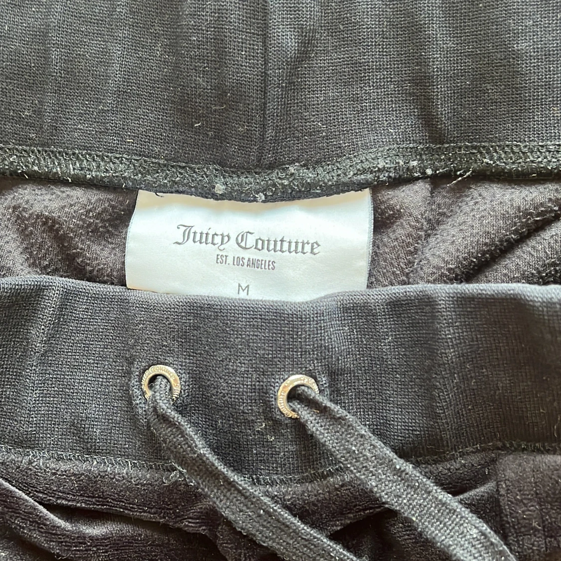 juicy couture svarta byxor - 91