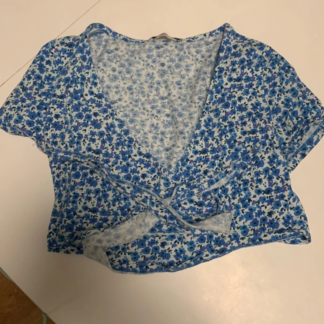 Blommig Croptop 