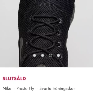 Nike presto hel svarta dam - Slorlek 39 Nike presto helt svarta nya använda några gånger men i bra skick köpt för 1000 säljs för 500