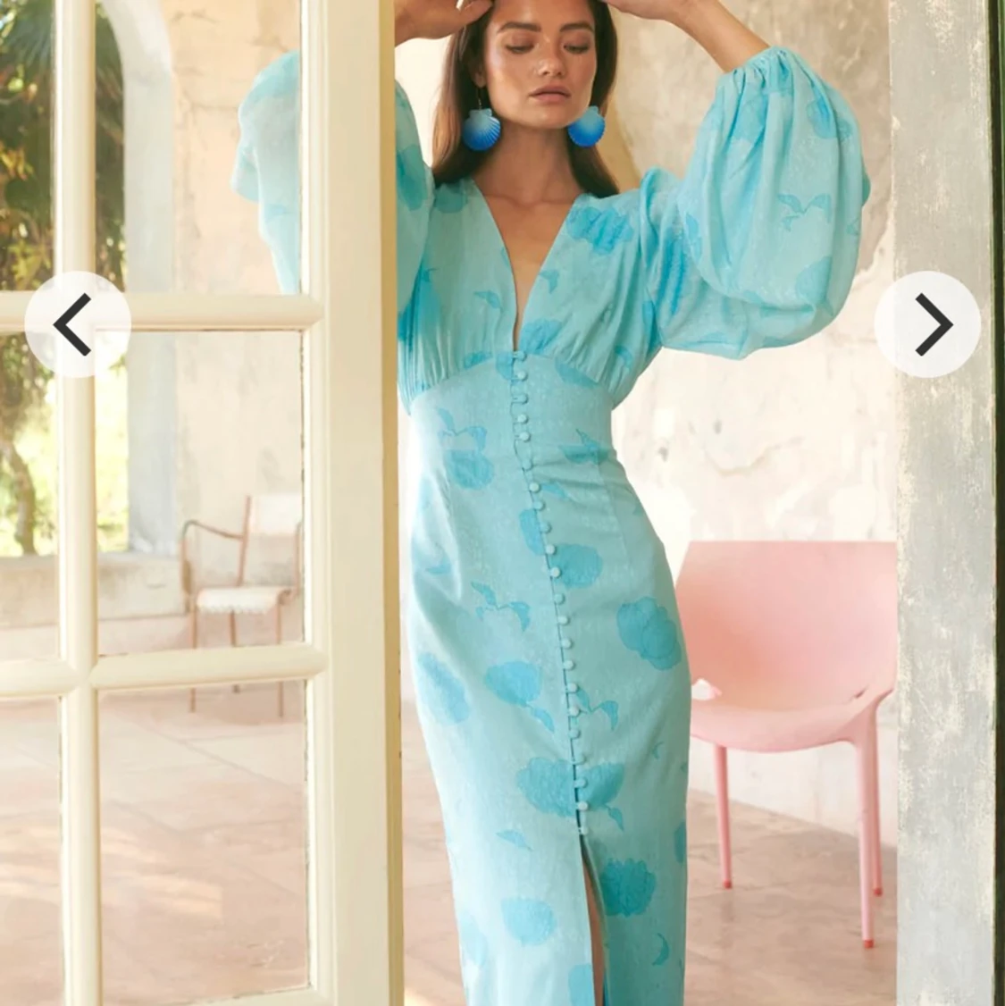 Adoore Klänning - Positano Dress Blue - 90