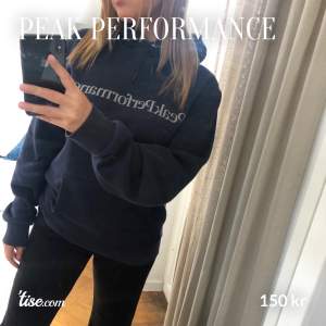 Super fin o skön peak performance hoodie 