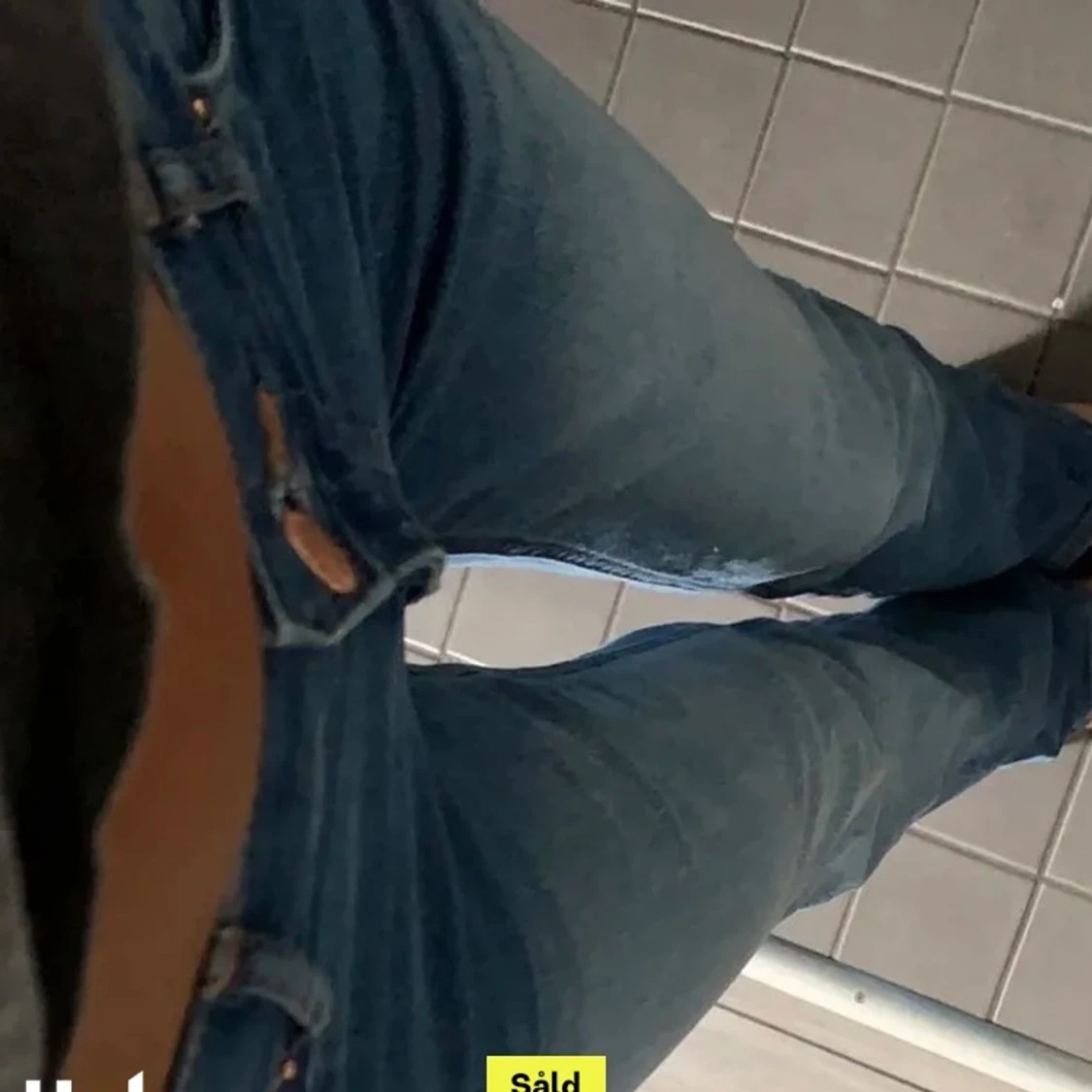 Lågmidjade bootcat jeans - 90