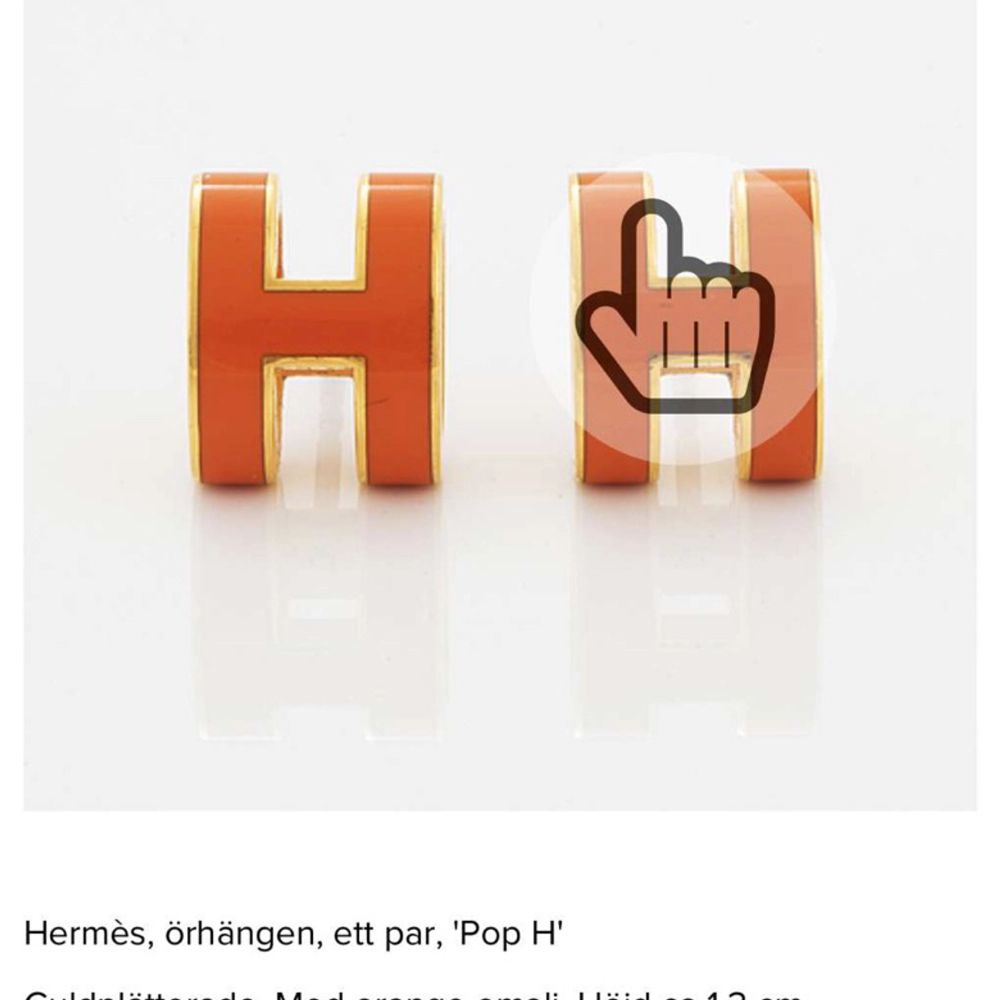 Hermés örhängen - Hermés | Plick Second Hand