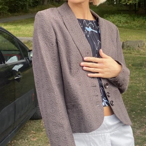 Kavaj vintage - Brun Vintage kavaj🤎nyskick! 