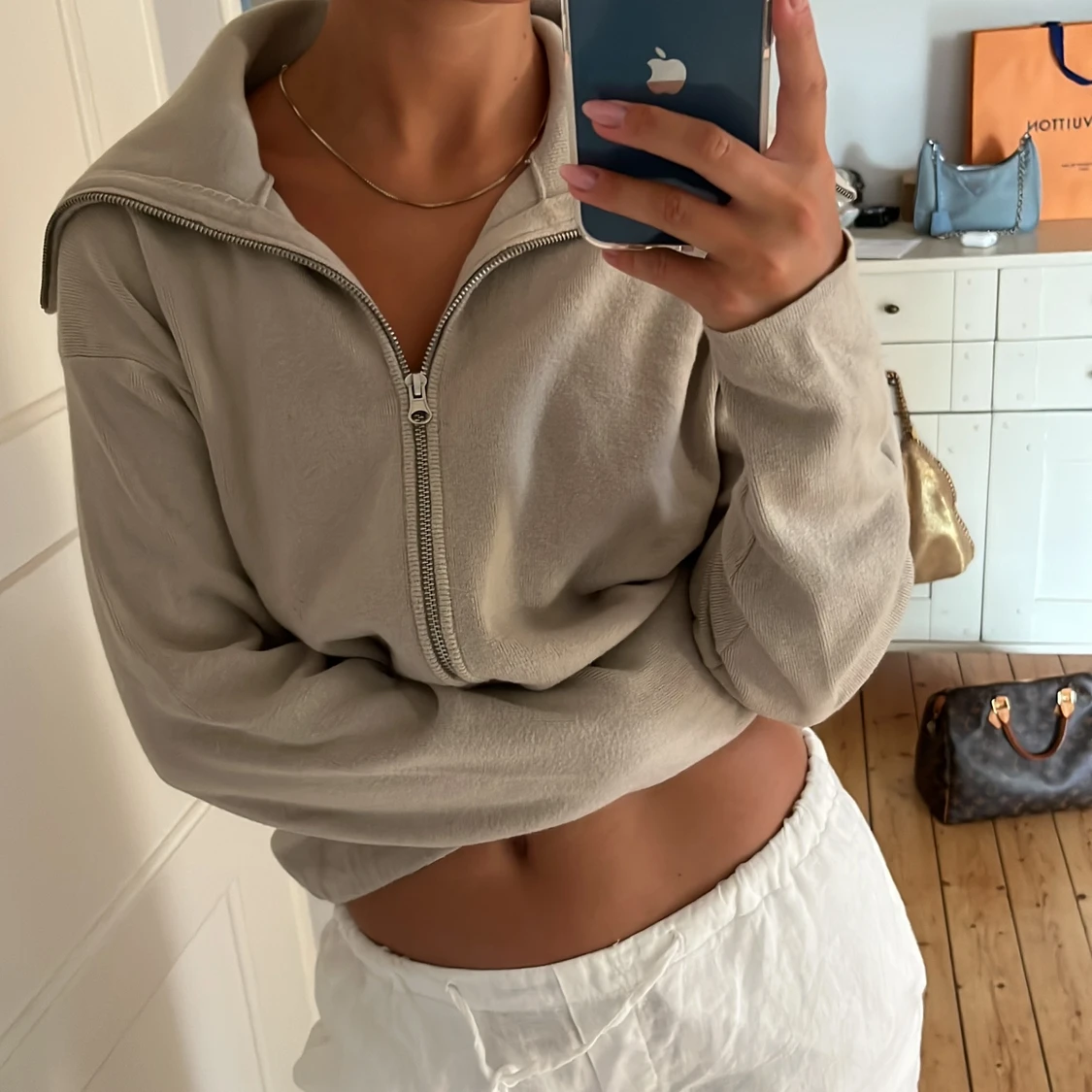 Ljusgrön tröja i kashmirmix - 91