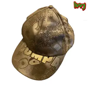 Guld trendig hatt 🙌